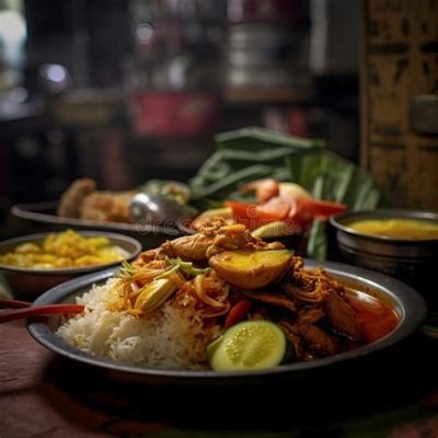  Nasi Kandar - Món Ă Nồng Nàn Hương Vị, Thơm Ngát Cà Ri và Sả!