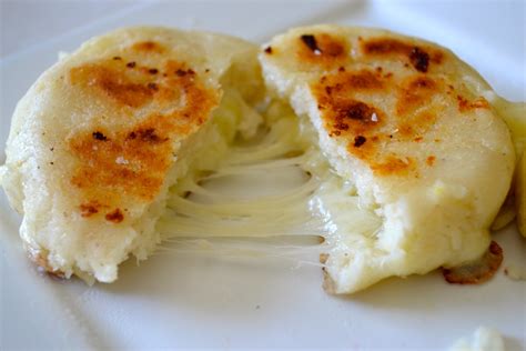  Arepas de Queso:  Creamy Cheese Goodness Wrapped in Crispy Cornbread