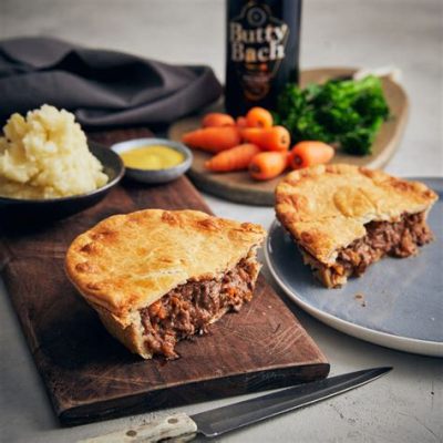  Steak and Ale Pie: Ngon đến 테국없이, Thơm ngon như một buổi chiều mùa thu vàng óng!